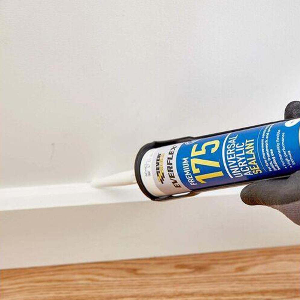 Everflex Premium 175 Universal Acrylic Sealant White 380ml