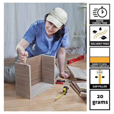 Everbuild Stick2 Industrial Superglue GP - Transparent 50g