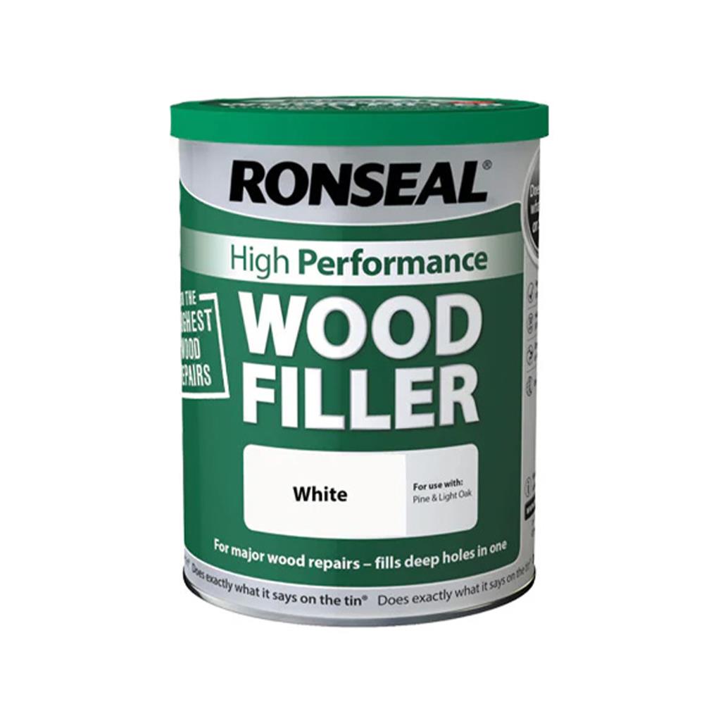 Ronseal High Performance Wood Filler White 3.75Kg