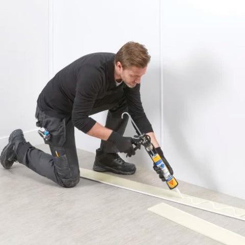 SikaFlex EBT+ Polyurethane Adhesive & Sealant Brown 300ml