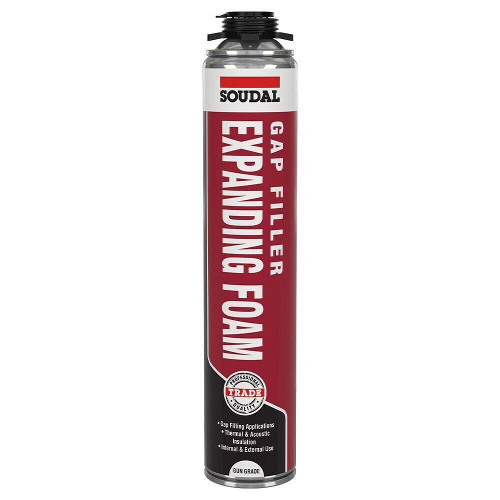 Soudal Gap Filler Expanding Foam Gun Grade 750ml