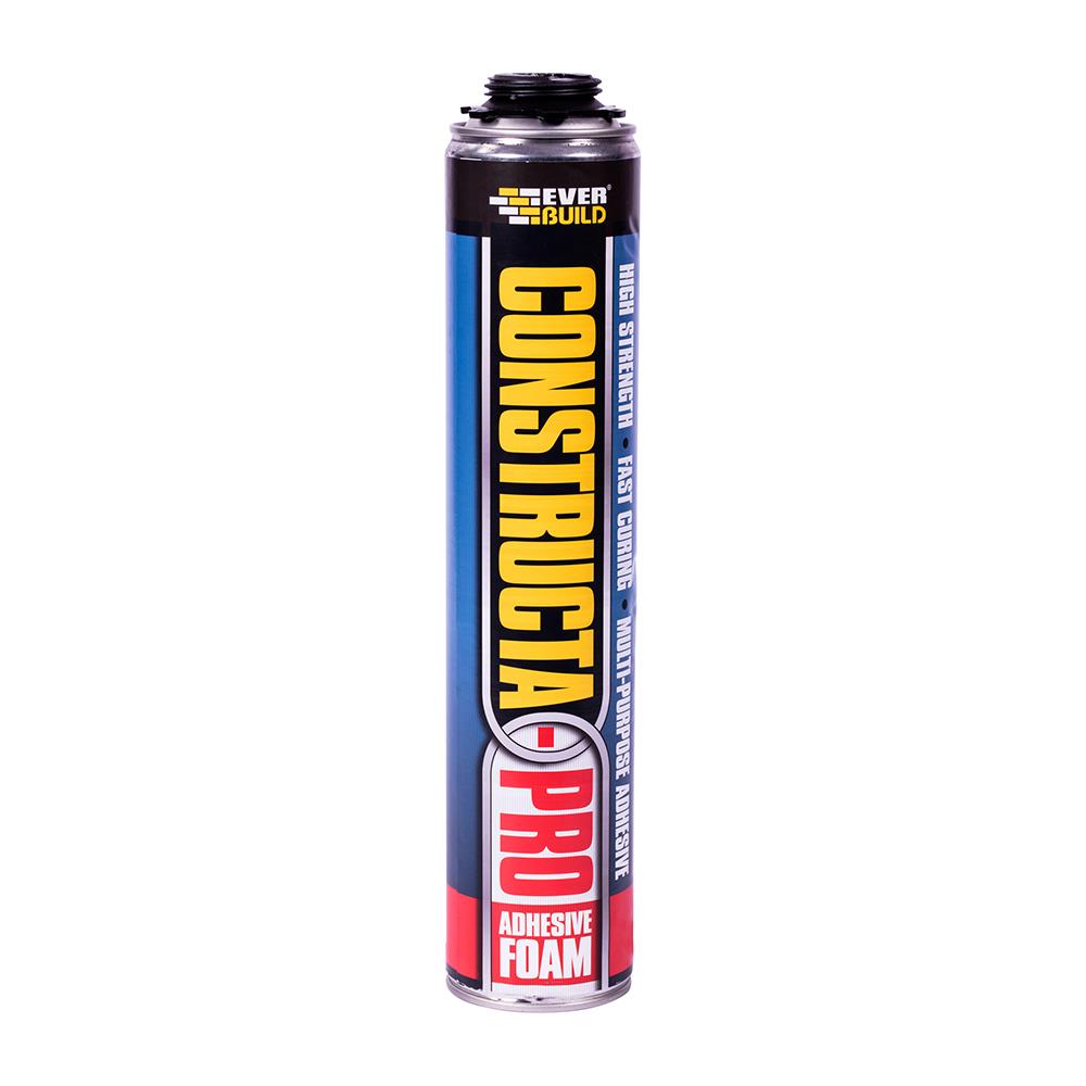 Everbuild Constructa-Pro Adhesive Foam Grey 750ml