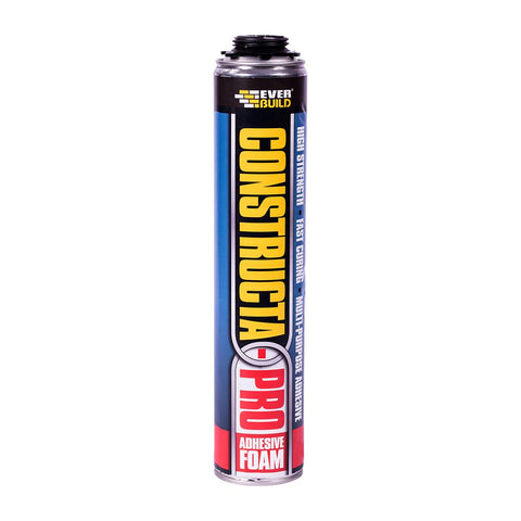 Everbuild Constructa-Pro Adhesive Foam Grey 750ml
