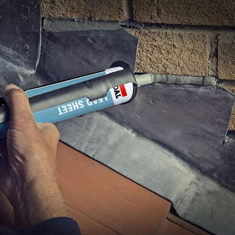 Soudal Lead Sheet Silicone Sealant Grey 290ml Twin Pack