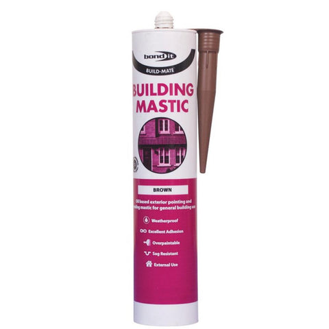 Bond It Build-Mate Building Mastic Brown EU3