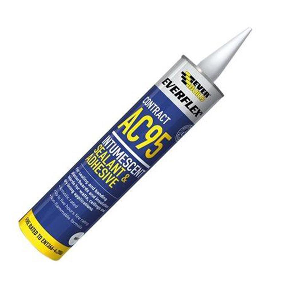 Everflex Contract AC95 Intumescent Sealant & Adhesive 900ml