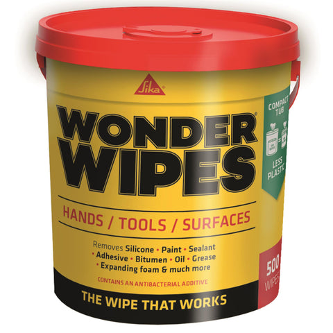 Sika Multi-Use Monster Wonder Wipes Tub (500 Wipes)