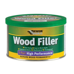 Everbuild 2 Part High Performance Wood Filler Mahogany 500g