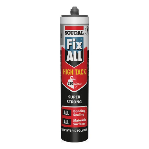 Soudal Fix ALL High Tack Hybrid Sealant Grey 290ml