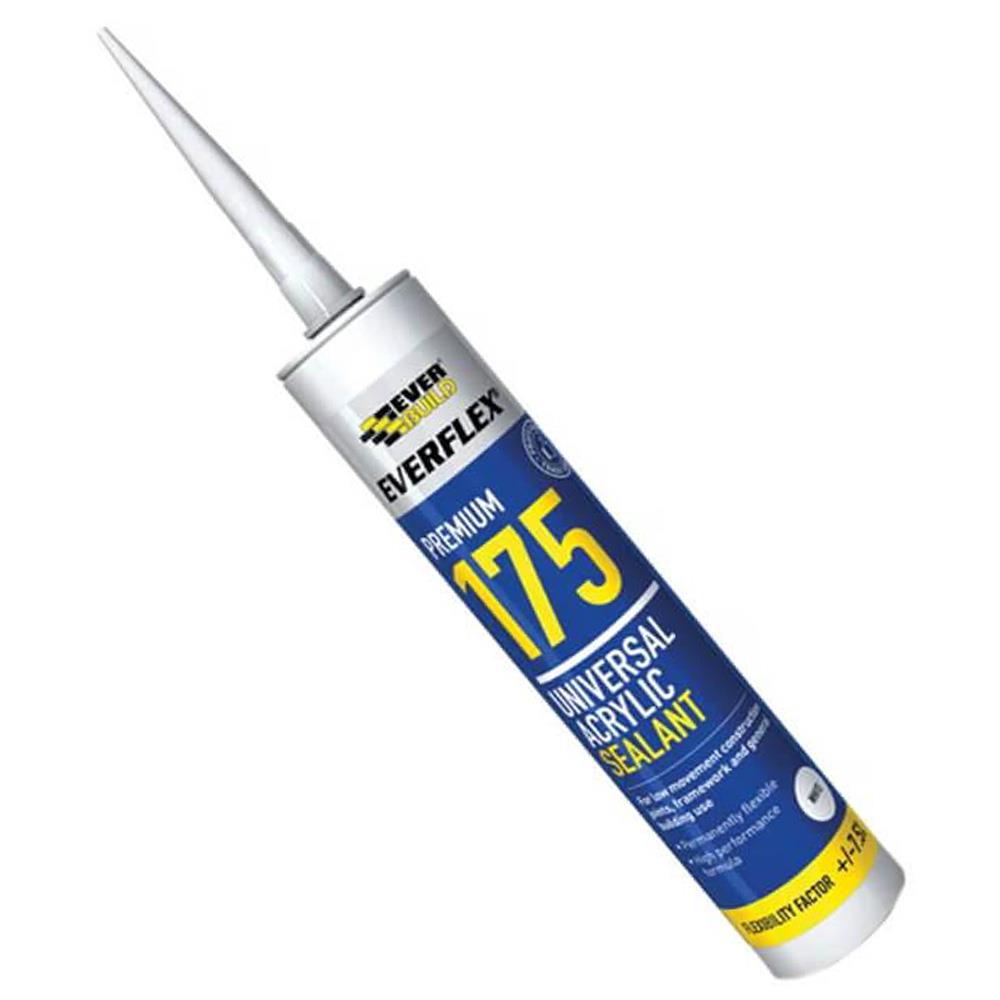 Everflex Premium 175 Universal Acrylic Sealant White 300ml