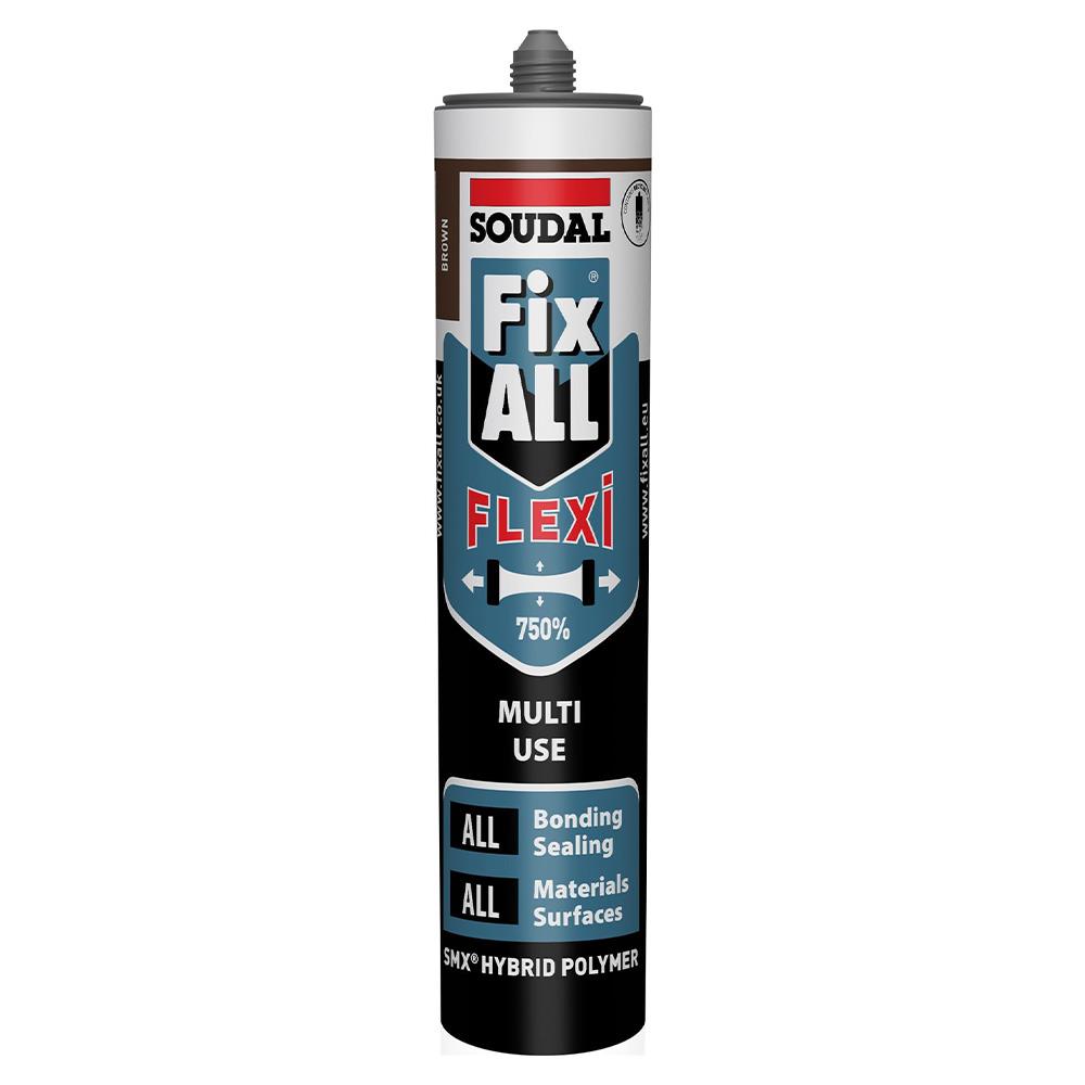 Soudal Fix ALL Flexi Hybrid Sealant Brown 290ml