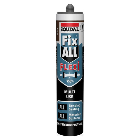 Soudal Fix ALL Flexi Hybrid Sealant Brown 290ml