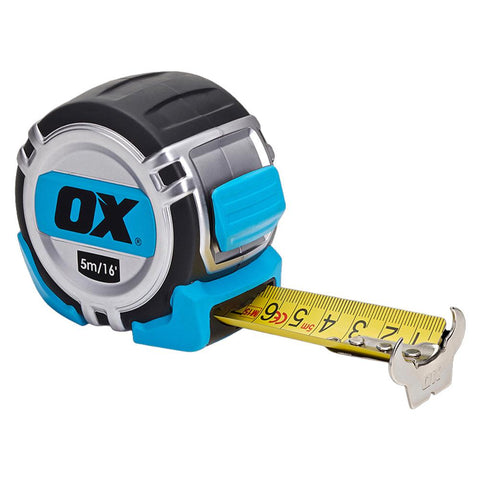 Ox Tools Pro Metric-Imperial Measuring Tape 5m