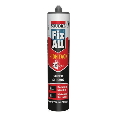 Soudal Fix ALL High Tack Hybrid Sealant White 290ml