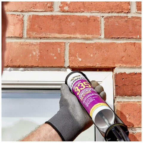 Everflex 335 Construction Silicone Grey 295ml