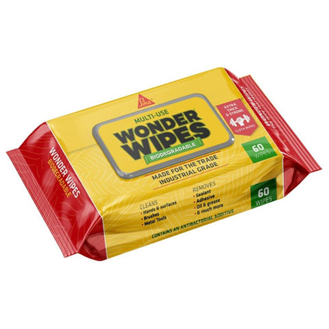 Sika Multi-Use Biodegradable Wonder Wipes (60 Wipes)