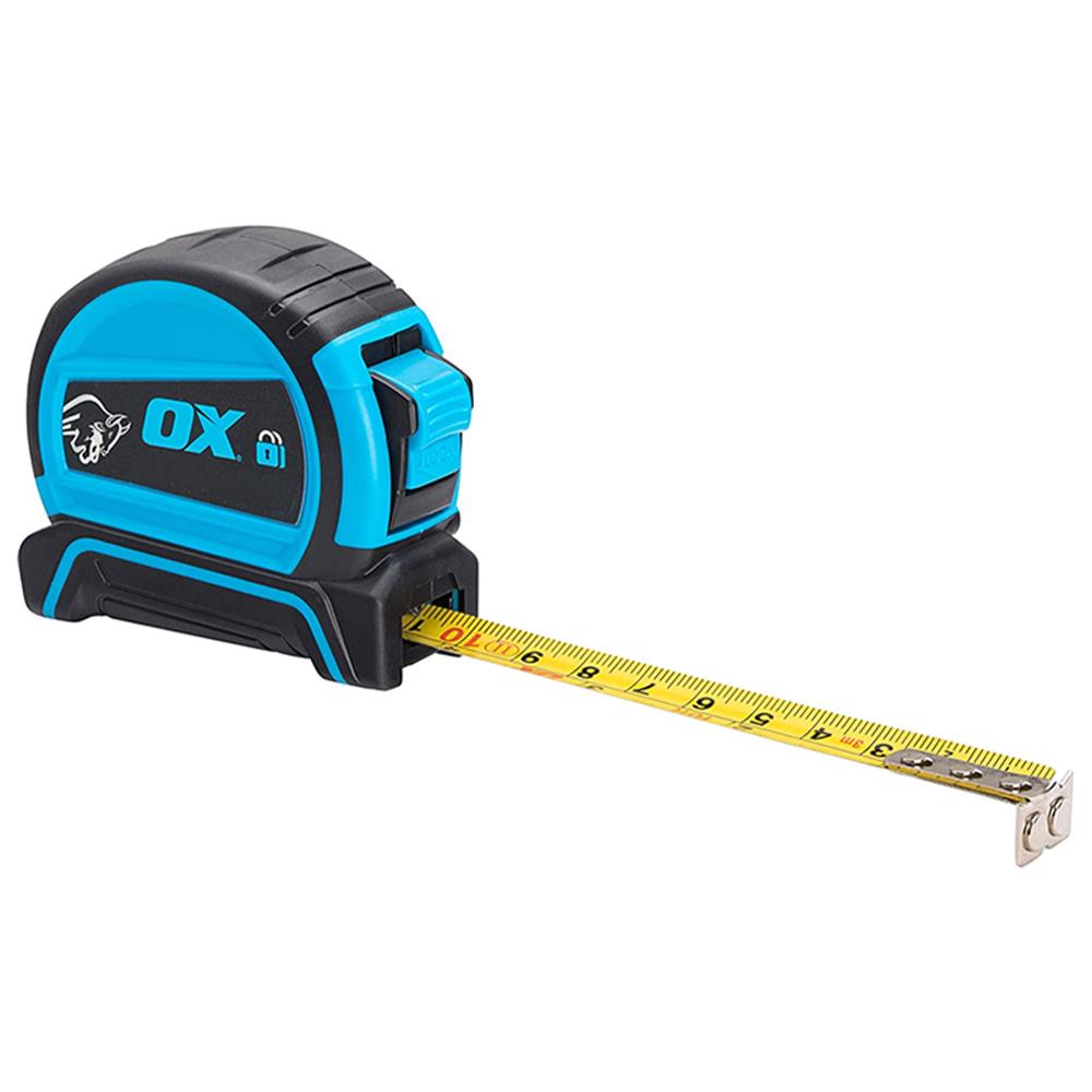 OX Pro Dual Auto Lock Tape Measure 5m