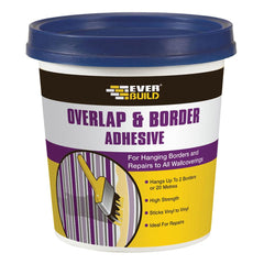 Everbuild Overlap & Border Adhesive White 500g