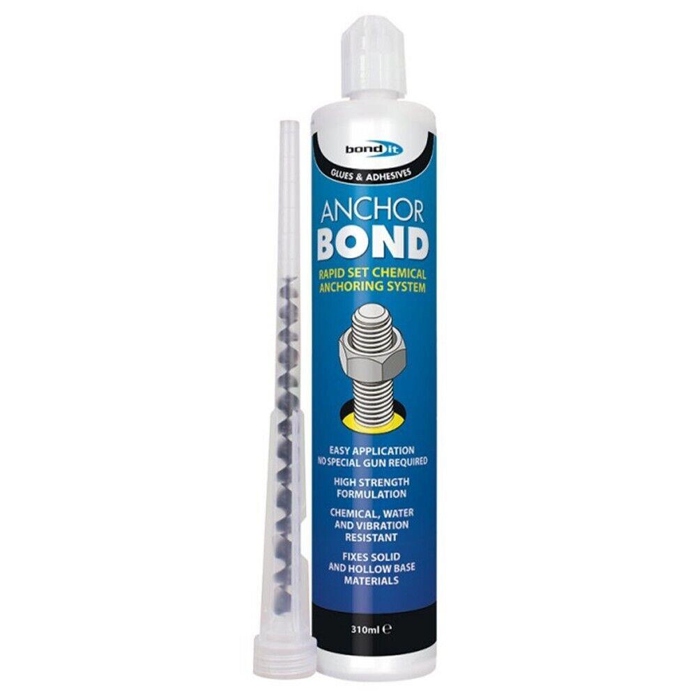 Bond It Anchor Bond Resin Mortar Anchor System Grey 310ml