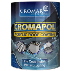 Cromapol Acrylic Roof Coat White 5kg