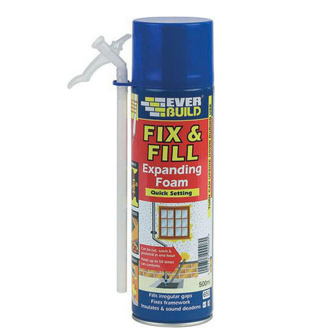 Everbuild Fix & Fill Expanding Foam Filler 500ml
