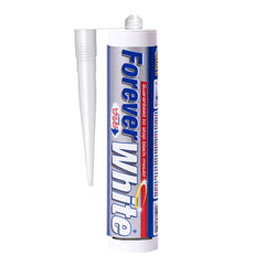 Everbuild Forever White Silicone Sealant 295ml