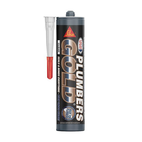 Sika Plumbers Gold Sealant Clear 290ml