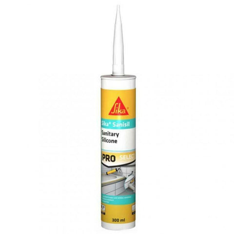 Sika Sanisil Sanitary Silicone White 300ml