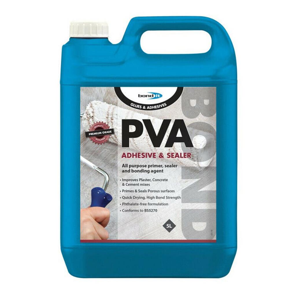 Bond It PVA & Adhesive Sealer White 5L
