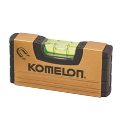 Komelon 5m Gold PowerBlade II Tape with Gold Mini Level