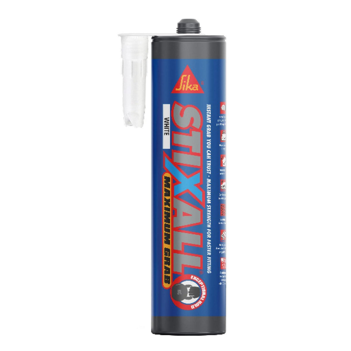 Sika Stixall Maximum Grab Adhesive White 290ml