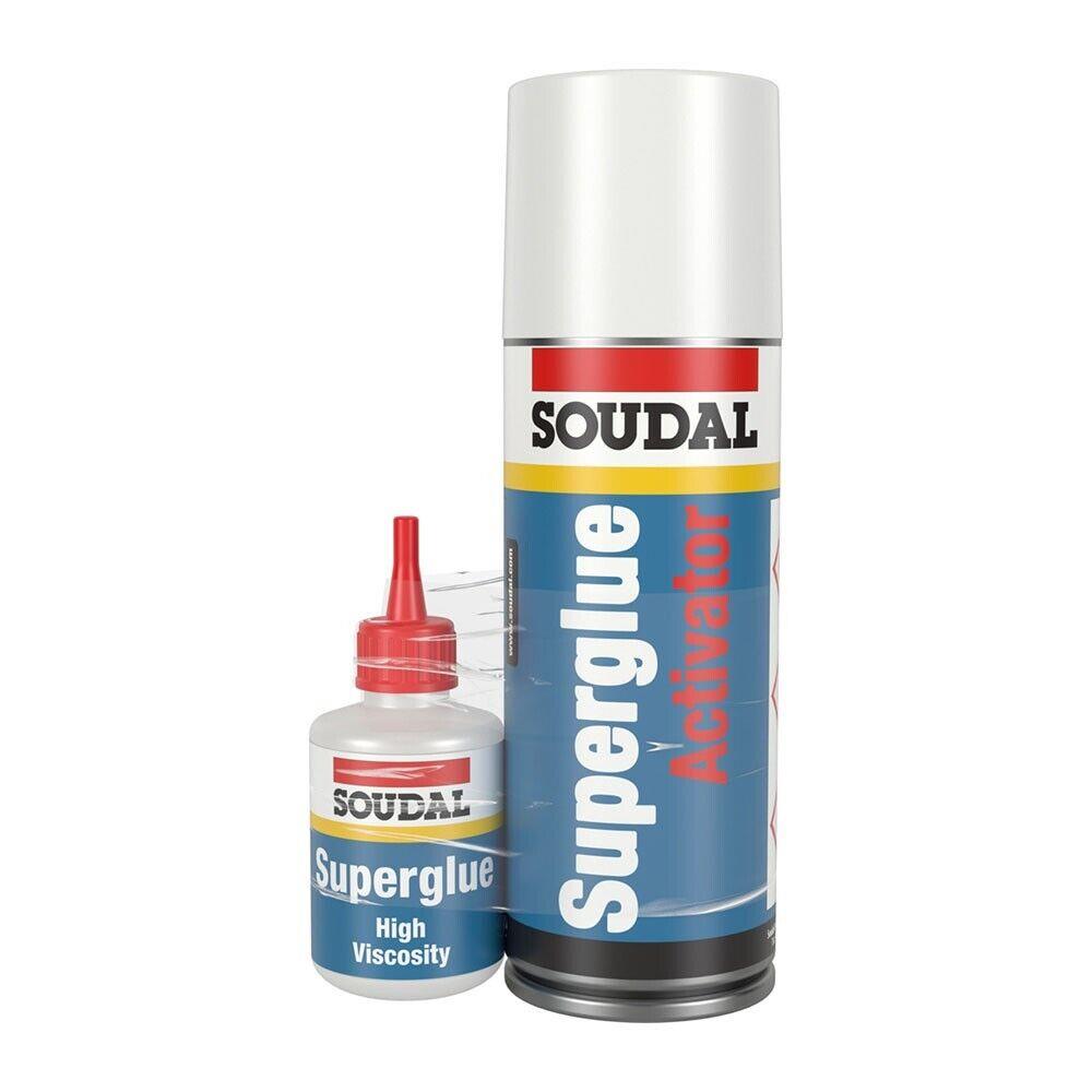 Soudal Mitre Bonding Kit Superglue Adhesive & Activator