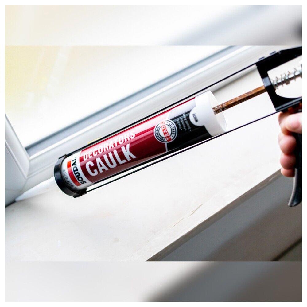 Soudal Decorators Caulk White 290ml