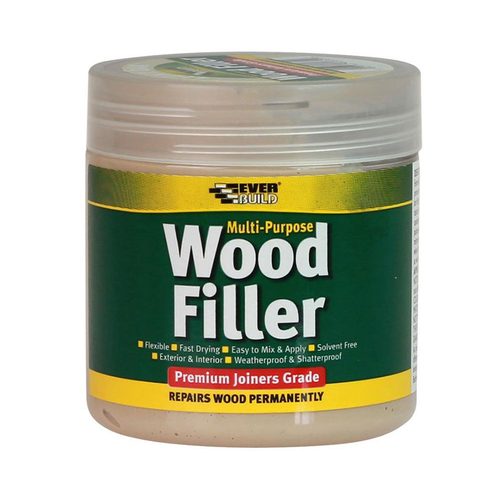 Everbuild Multi-Purpose Wood Filler Light Oak 250ml