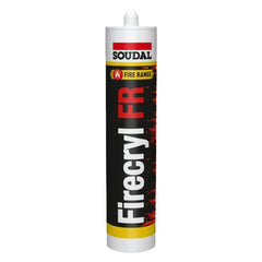 Soudal Firecryl FR Fire Resistant Acrylic Sealant White 300ml