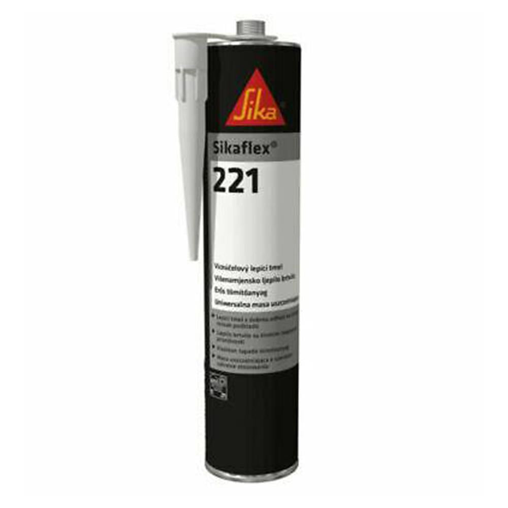 Sika SikaFlex 221 Adhesive & Sealant Grey 300ml