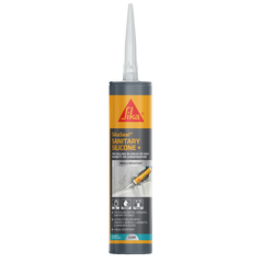 Sika SikaSeal Sanitary Silicone + Clear 295 ML