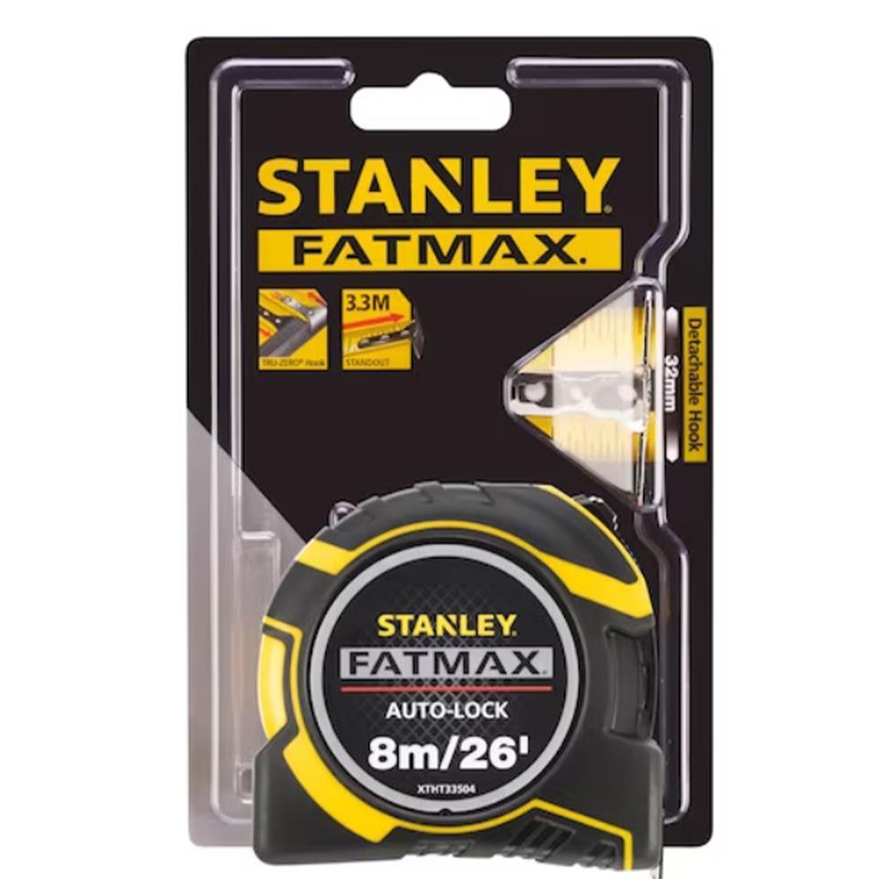 Stanley FATMAX Auto-Lock Tape Measure 8M/26'