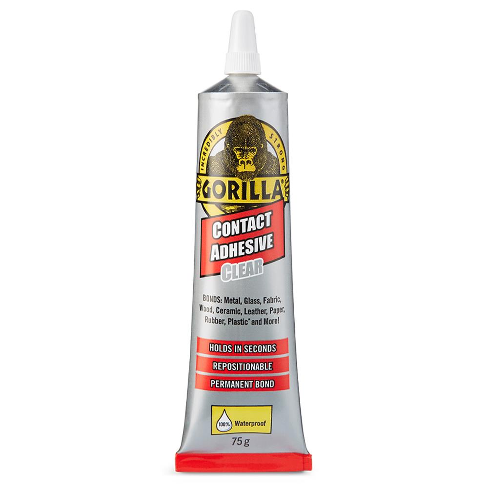 Gorilla Contact Adhesive Tube Clear 75g
