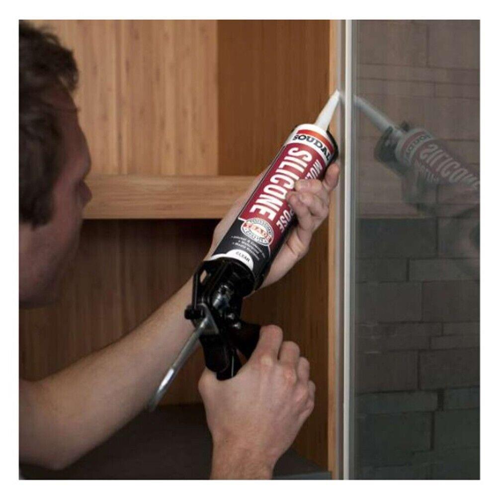 Soudal Trade Multi-Purpose Silicone Brown 270ml