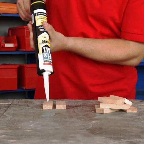 Soudal Fix All Turbo White 290ml Twin Pack