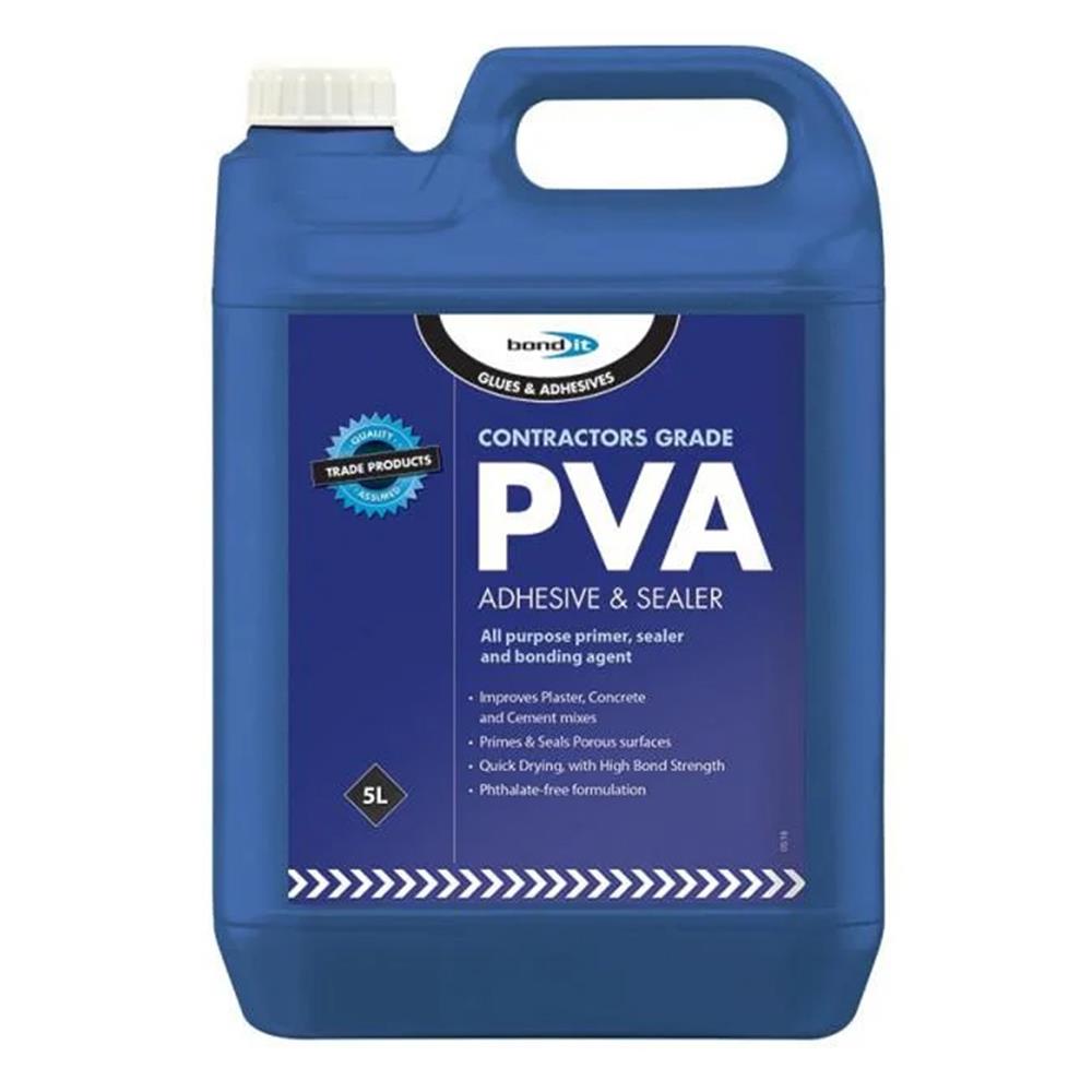 Bond It Contractors PVA White 5L
