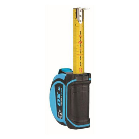 OX Pro Dual Auto Lock Tape Measure 8m