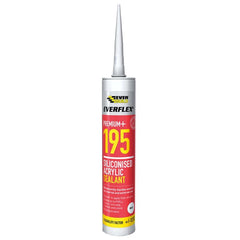 Everflex 195 Siliconised Acrylic Sealant White 300ml