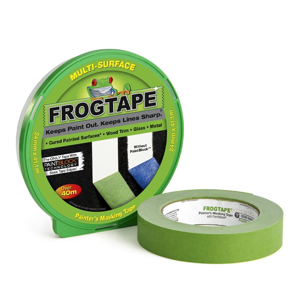 FrogTape Multi-Surface Masking Tape Green 24mm x 41.1m