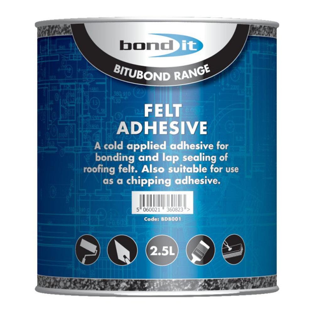Bond It Felt Adhesive Black 2.5L