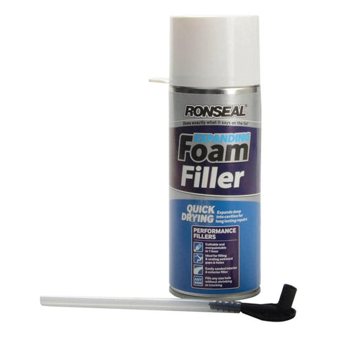 Ronseal Expanding Foam Filler White 300ml