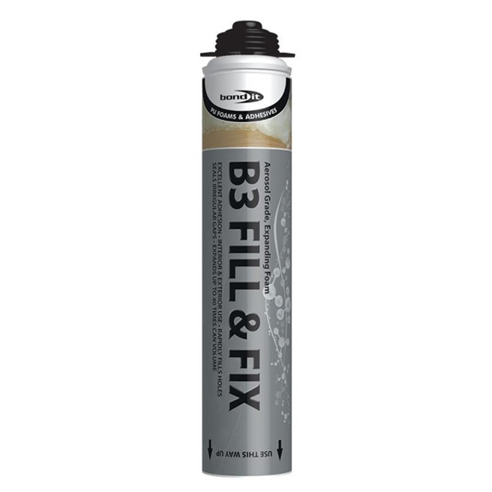 Bond It B3 Fill & Fix Expanding Foam Gun Grade Beige 750ml