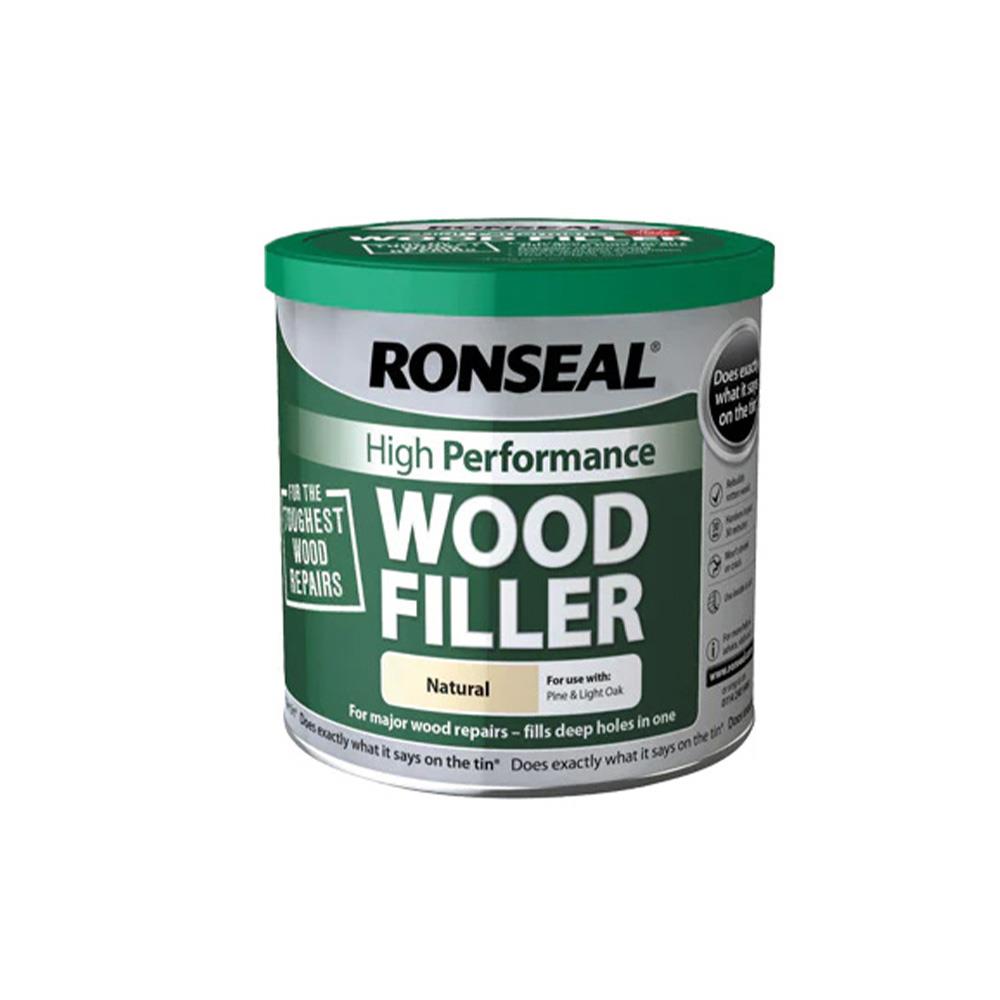 Ronseal High-Performance Wood Filler Natural 550g