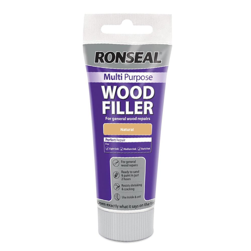 Ronseal Multi Purpose Wood Filler Natural 100g